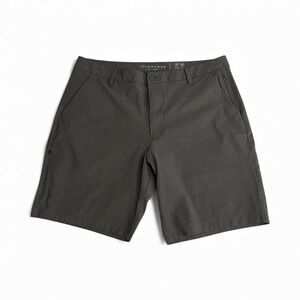 7 Diamonds Infinity Performance Golf‎ Shorts Mens 36 Green 9" Stretch